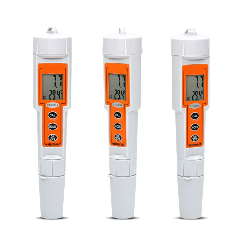 

LCD Digital Water PH Tester Temperature Meter with ATC Water Quality Monitor Acidity Alkalinity Analyzer For Drinking Water Pool