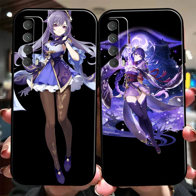 

Genshin Impact Project Game Phone Case For Huawei P Smart Z 2019 2021 P20 P20 Lite Pro P30 Lite Pro P40 P40 Lite 5G
