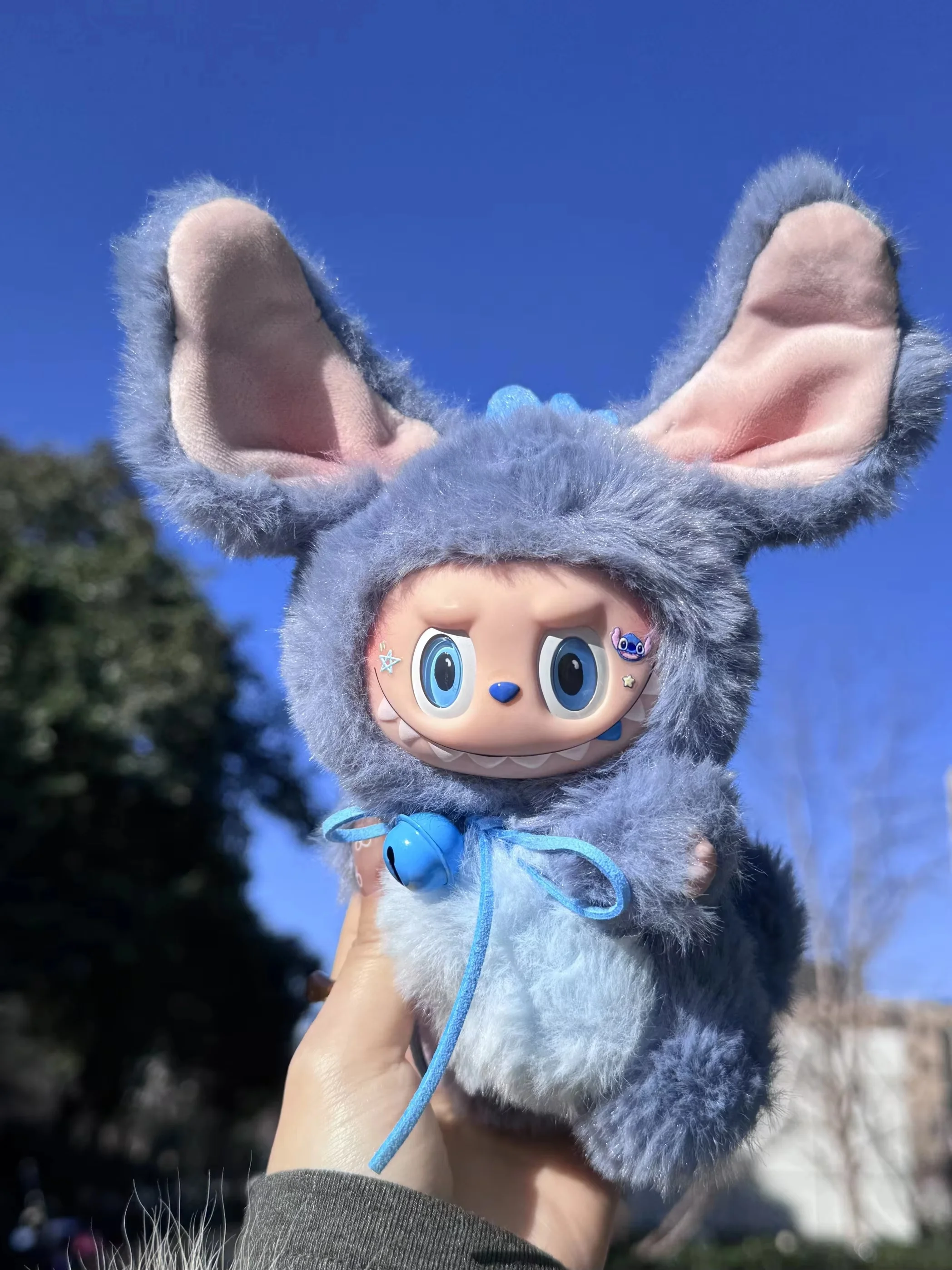 Новинка 2024 года Zimomo Labubu Stitch Angelcreative сменная кукла фигурка сделай сам виниловая