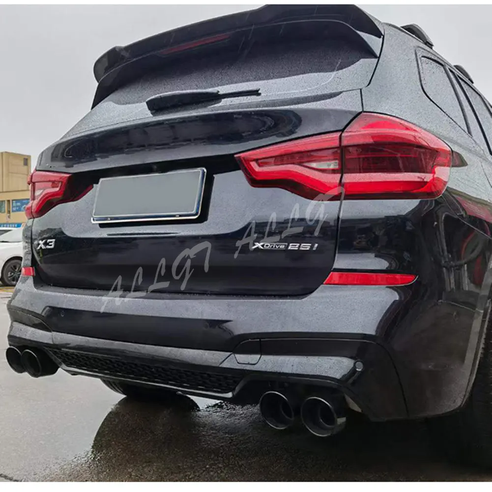 Спойлер для заднего бампера диффузор BMW X3 20d M40i G01 G08 LCI 2018-2021 Модернизированный