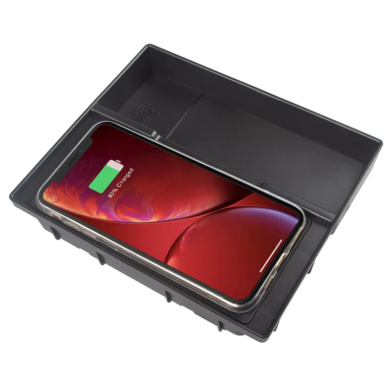 Автомобильная Беспроводная зарядная площадка 15 Вт для Audi A7 4K8 RS 7 Sportback A6 C8 4K 2019 ~ 2022