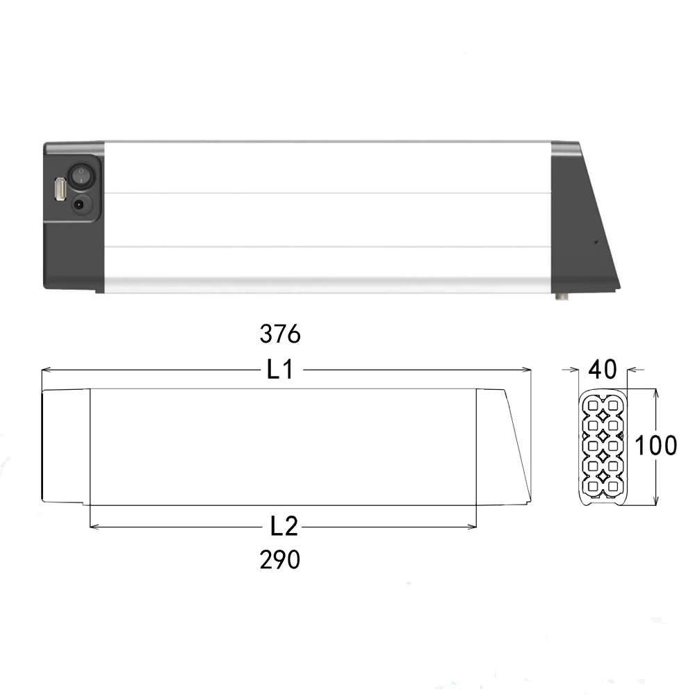 Аккумулятор для электровелосипеда Апачи I1 встроенный литий-ионный аккумулятор 36