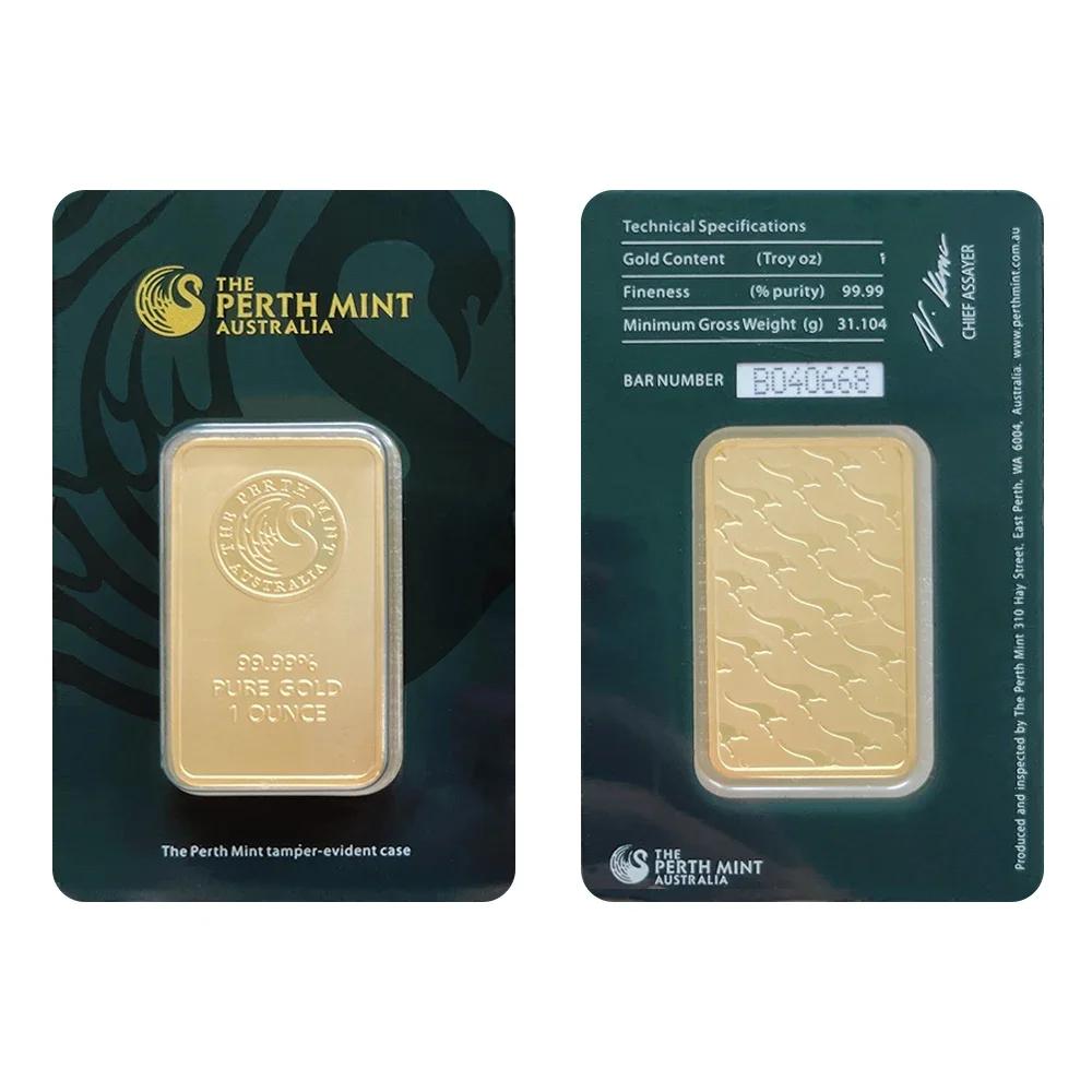 

APMEX 1 унция, высококачественный золотой стержень, немагнитный и позолоченный, серебряный стержень Apmex, памятные монеты, бизнес-подарок, коллекционная