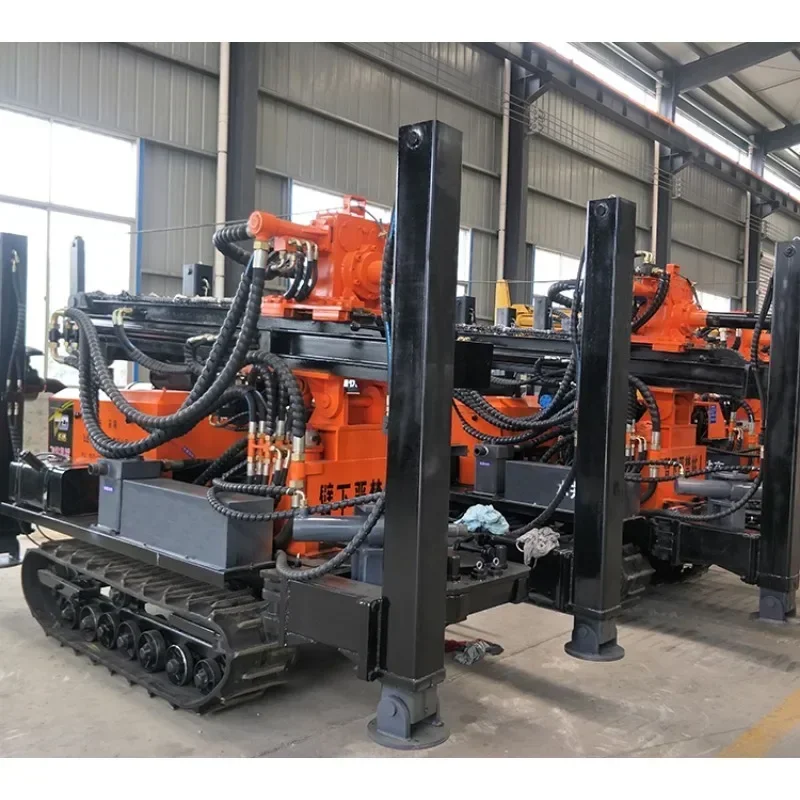 Hard Rock Down The Hole Mine Rig Машина для бурения водяных скважин Цена Гидравлический