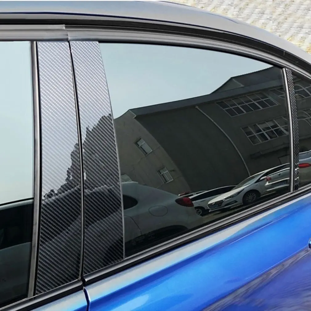

Автомобильная наклейка 5D из углеродного волокна для самостоятельной сборки автомобильного порога бокового зеркала, лента против царапин, водонепроницаемая защитная пленка, автомобильные аксессуары