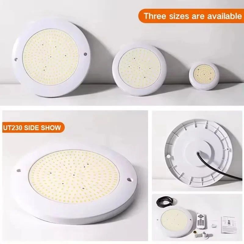 Ip68 Полностью Полимерный Погружной Светодиодный Подводный Светильник 6 Вт 12 18 35