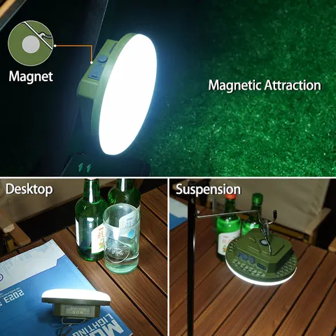 Портативный кемпинговый фонарь MOSLIGHTING 9900 мАч — внешний вид товара