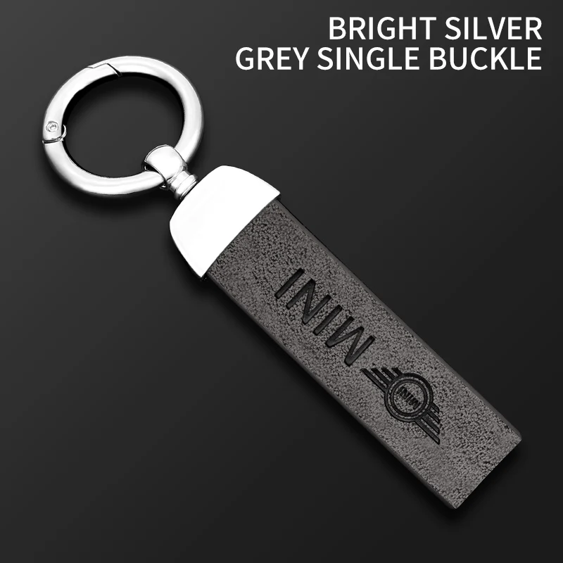 Metal Car Emblem Key Chain Ring Keyring For BMW MINI COOPER S ONE JCW F54 F55 F56 F57 F60 CLUBMAN COUNTRYMAN Auto Accessories