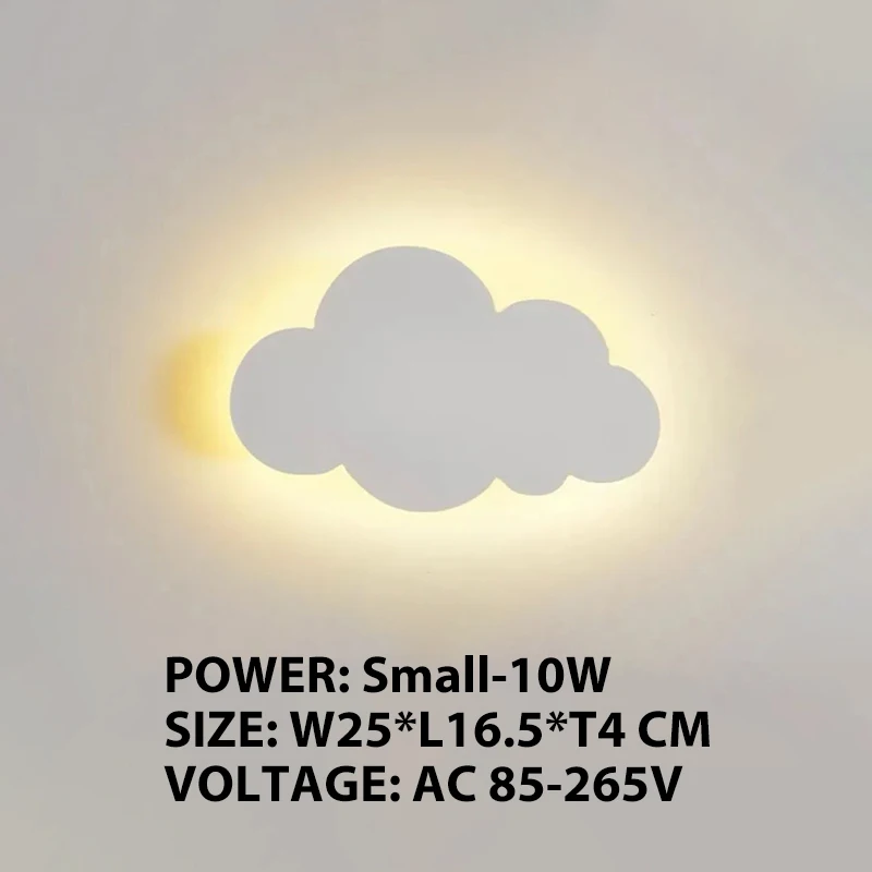 

LED настенный светильник YILIN облако 14Вт теплый белый