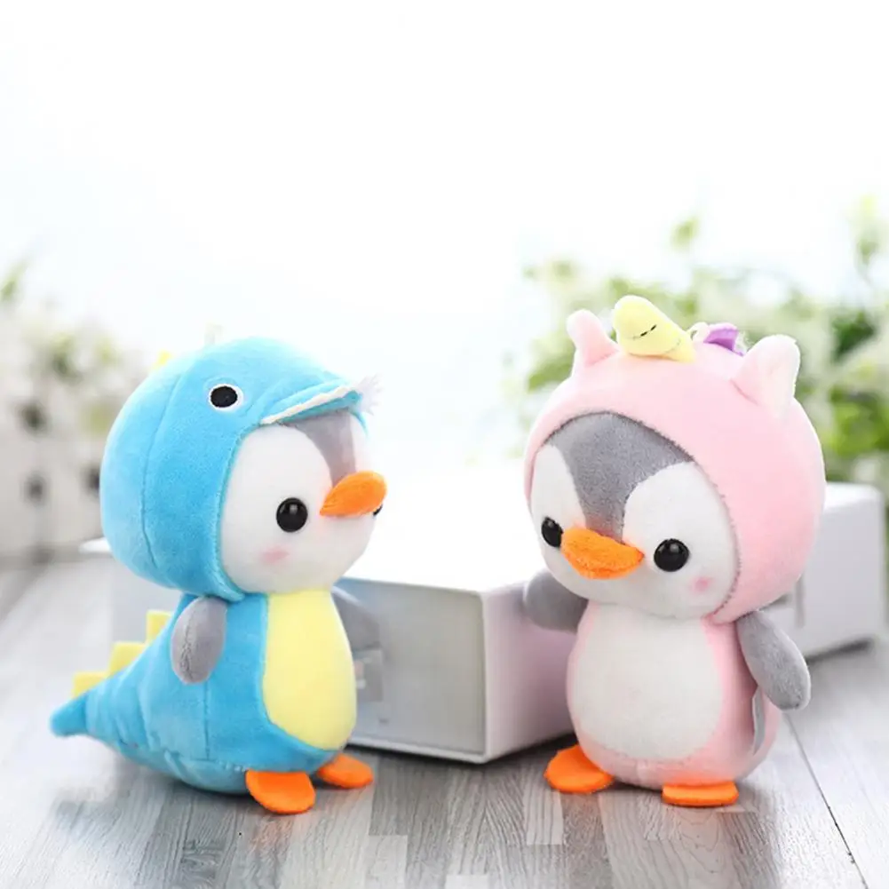 

Penguin Plush Toy PP Cotton Keychain Plush Toy Vivid Expressions Mini Penguin Plush Toy Baby Birthday Gift for Girl