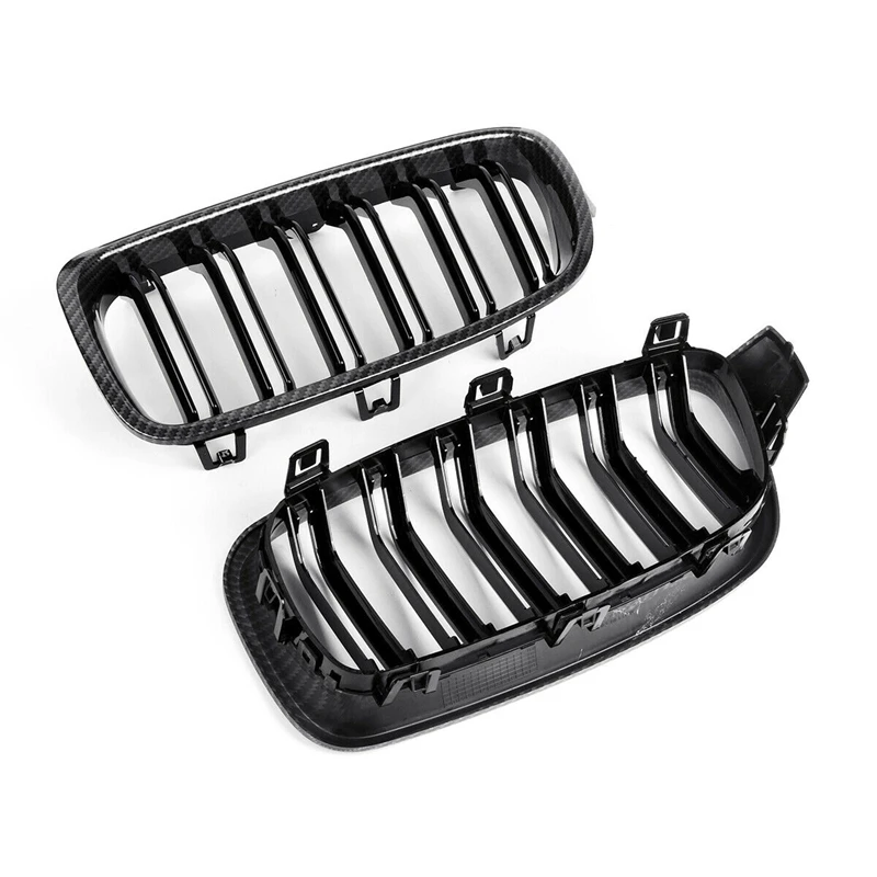 Передняя решетка почек из углеродного волокна для BMW F30 F35 328I 335I 2012-2018