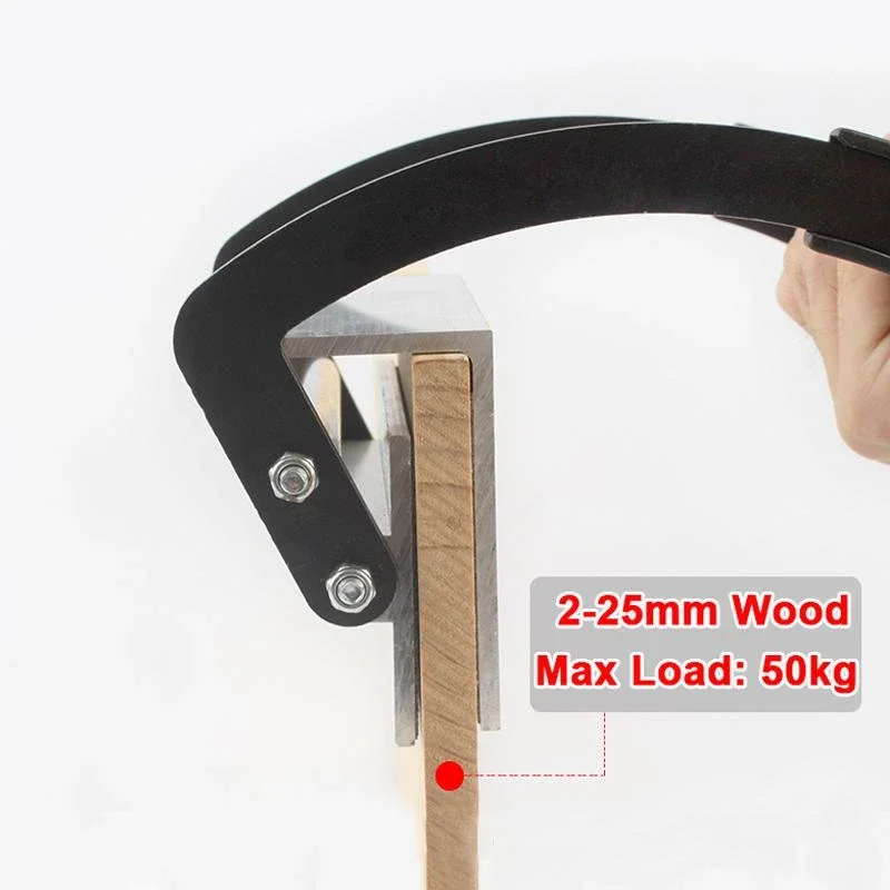 

New 2-25mm 50kg Wooden Handle Wrench Heavy Aluminium Panel Carrier Plywood Carry Handle Hand Lifter Gripper Handling Tools