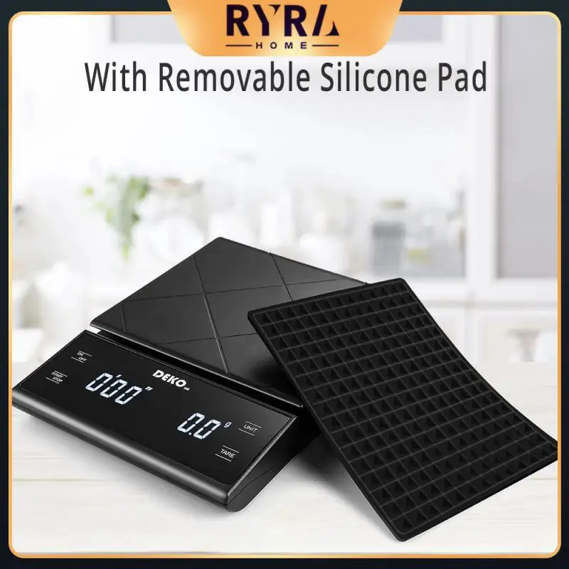 

3kg/0.1g Electronic Coffee Scale With Timer High Accuracy Digital Kitchen Scale Timer Coffee Weight Balance Kitchen Home Tools