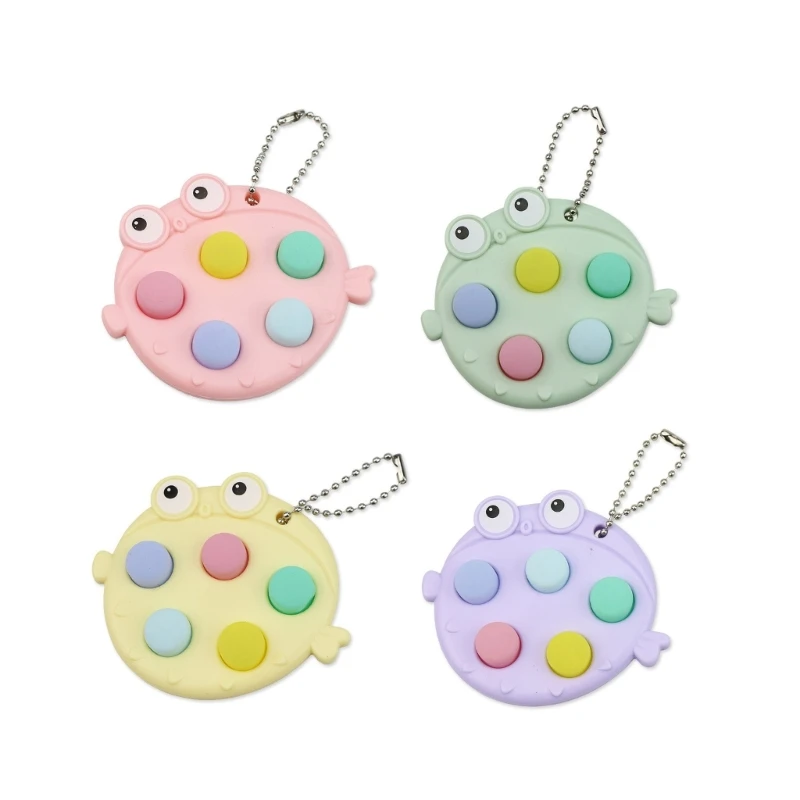 

Pinch Toy Fish Figure for Toddler Stress Bubble Pressing Fish