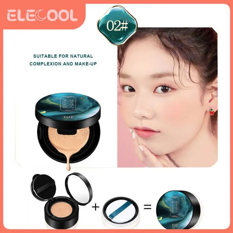 

Air Cushion BB Cream And Makeup Loose Powder Set Foundation CC Cream Concealer Oil Control Matte Makeup Set Women Cosmetic TSLM1