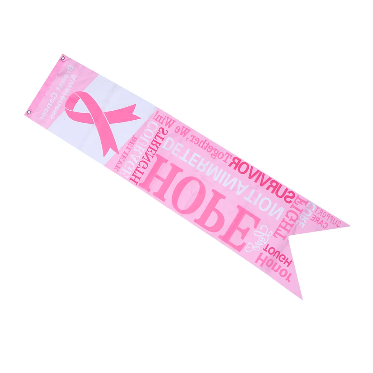 

Breast Ribbon Awareness Garden Flag Bunting Sign Porch Health Flags Banner Womens Inscriptions Hanging Pennants Backdrop Women S