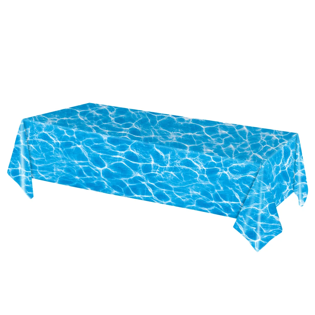 

Ocean Tablecloth Disposable Ocean Waves Tablecloth Ocean Wave Tablecloth Disposable Water Wave Tablecloth
