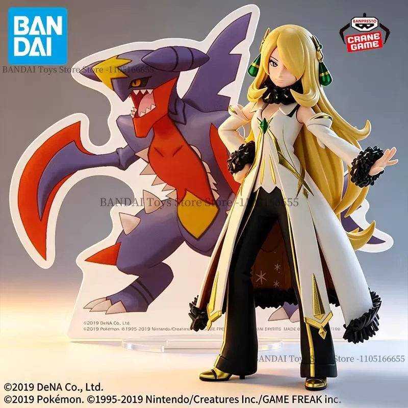 Фото Оригинальные фигурки Bandai Banpresto Pokemon Masters EX PANEL SPECTACL Cynthia, аниме-фигурки, мультяшные игрушки, куклы, модели, статуэтки. №2