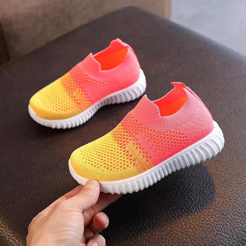 

New Children Casual Breathable Running Kids Socks Sneakers Baby Non-Slip Toddler Girls Shoes Boys Wear-Resistant Zapatillas