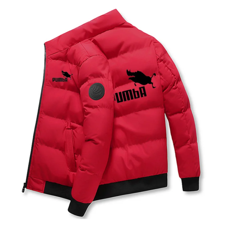 Men's winter warm men's coat casual autumn clothes stand collar down jacket thick cap white duck fur coat menmoncler jacket