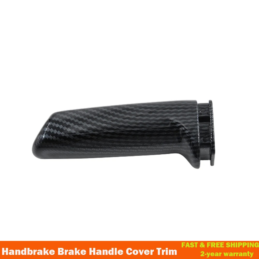 

For BMW E46 E90 E92 F30 F32 F80 New High Quality Carbon Fiber Handbrake Brake Handle Cover Trim