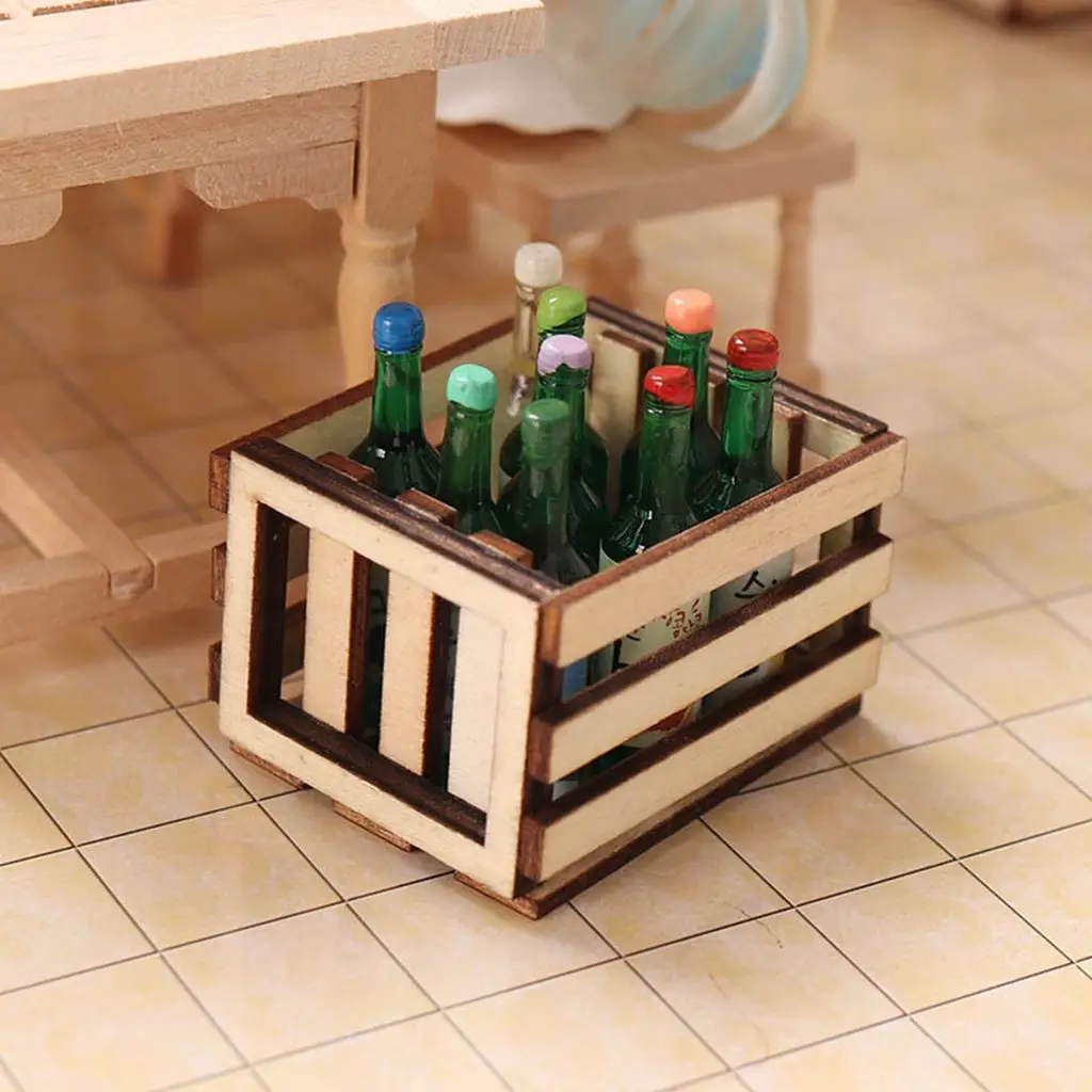 Оригинальный подарок для детей деревянная Милая плетеная корзина ручной работы