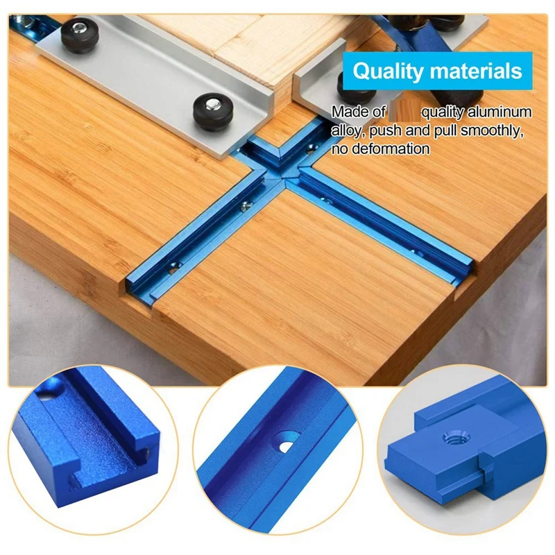 Зажимные направляющие LICG 2T из алюминиевого сплава набор направляющих Mitrerail с