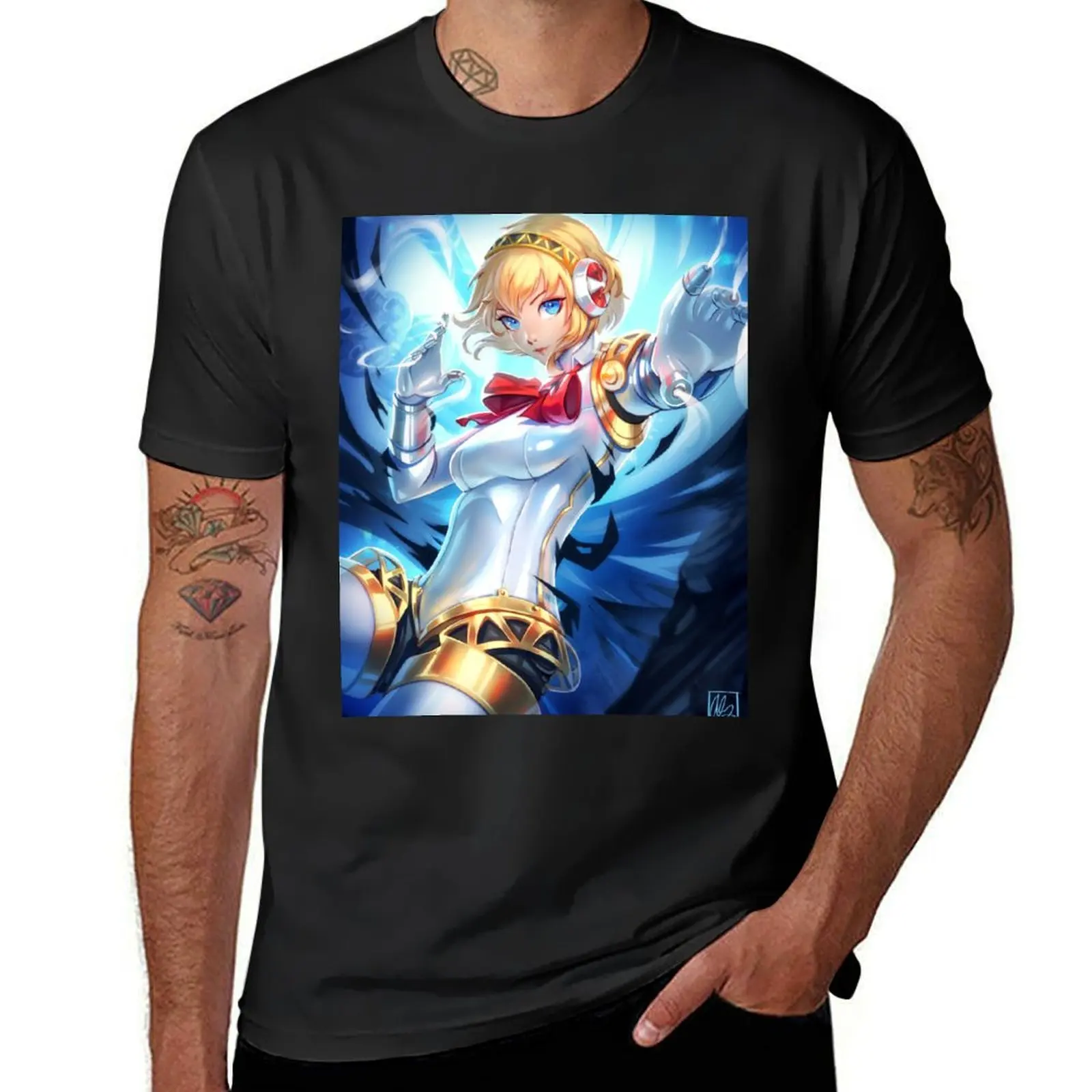 Футболка Aigis funnys летние топы простые белые мужские футболки