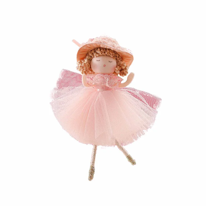 

Кукла ангел, рождественская елка, подвесные украшения, подвесные новогодние и рождественские украшения для дома, кукла принцессы, подарок для детей