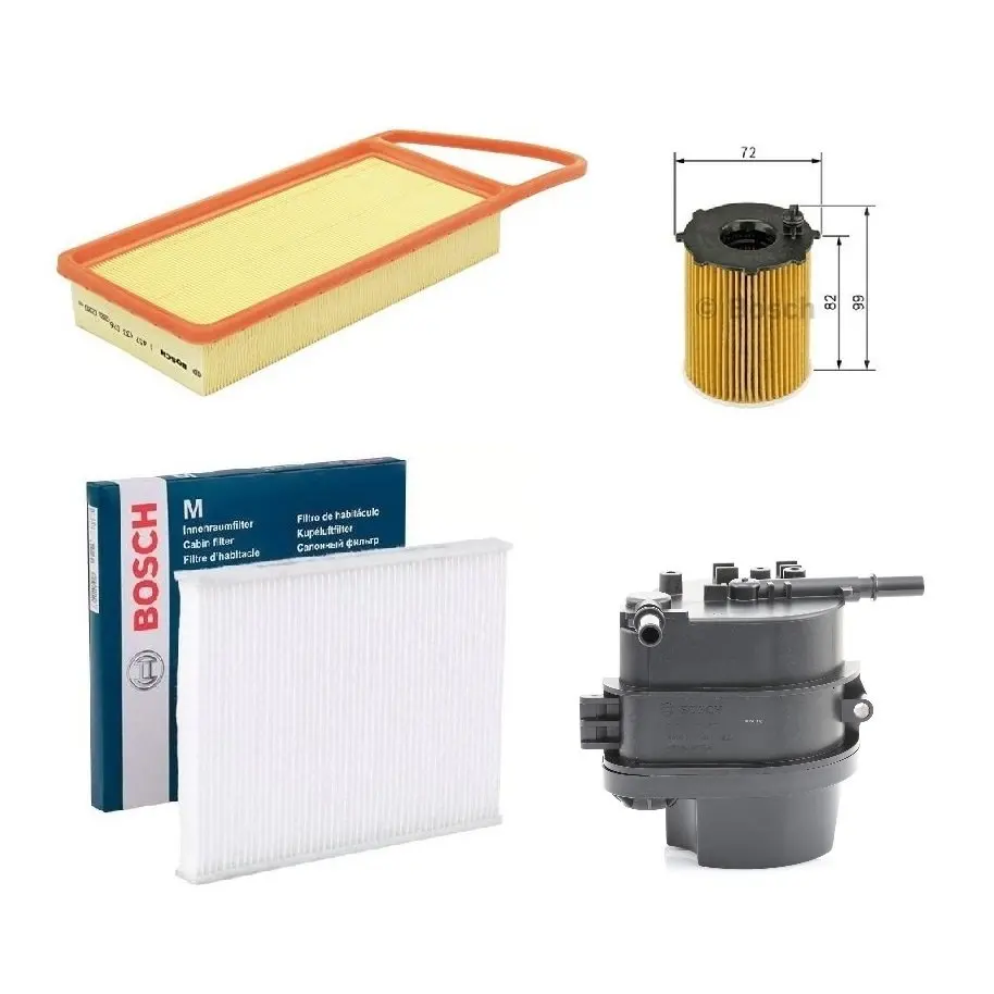 

Bosch Citroen Nemo 1.4 HDi filter set-