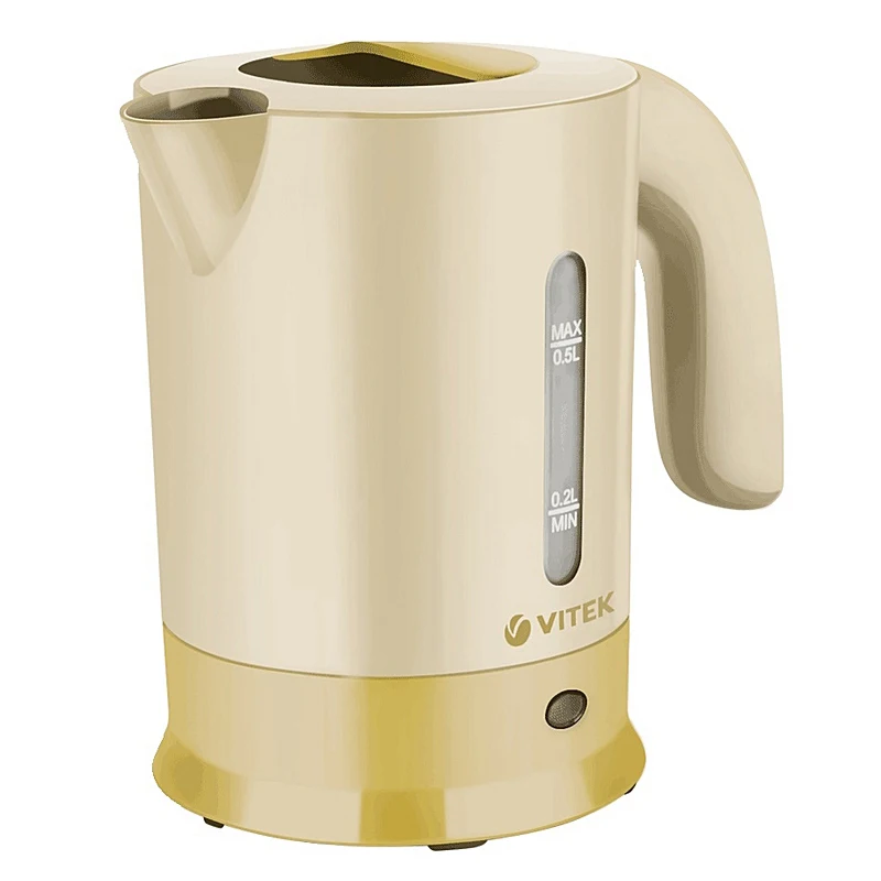 Чайник дорожный Vitek VT-7023 Y(корпус из высококачественного пластика объем 0.5 Л.
