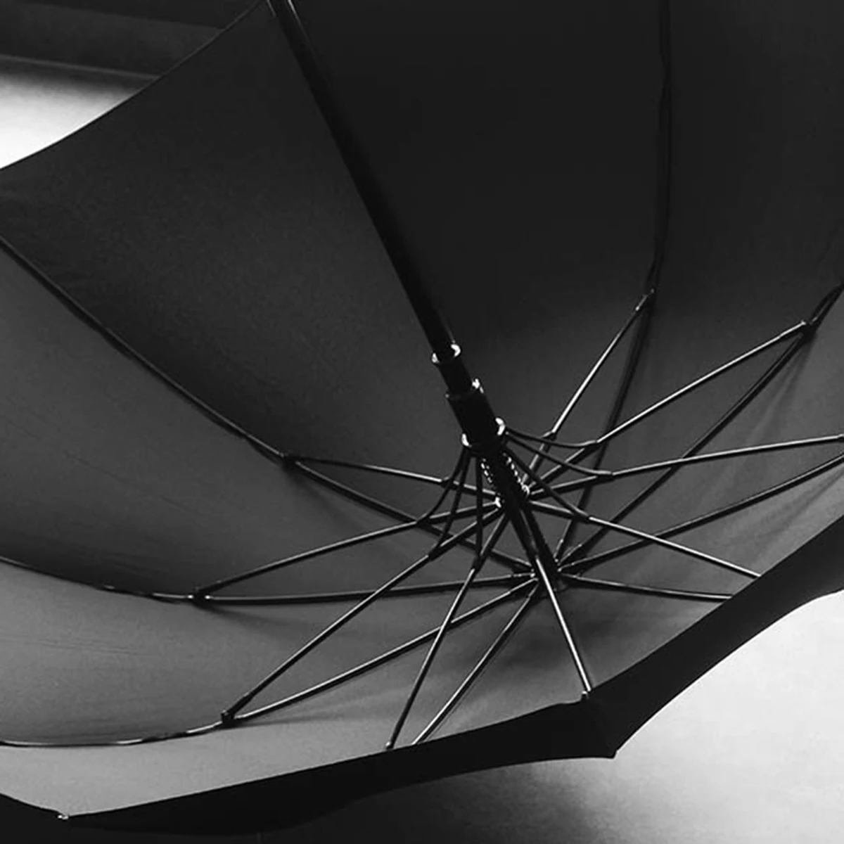 OLYCAT Luxury Long Umbrella Rain for Men 110cm Log Handle Large Automatic Umbrellas Windproof Strong Outdoor Black Paraguas enlarge
