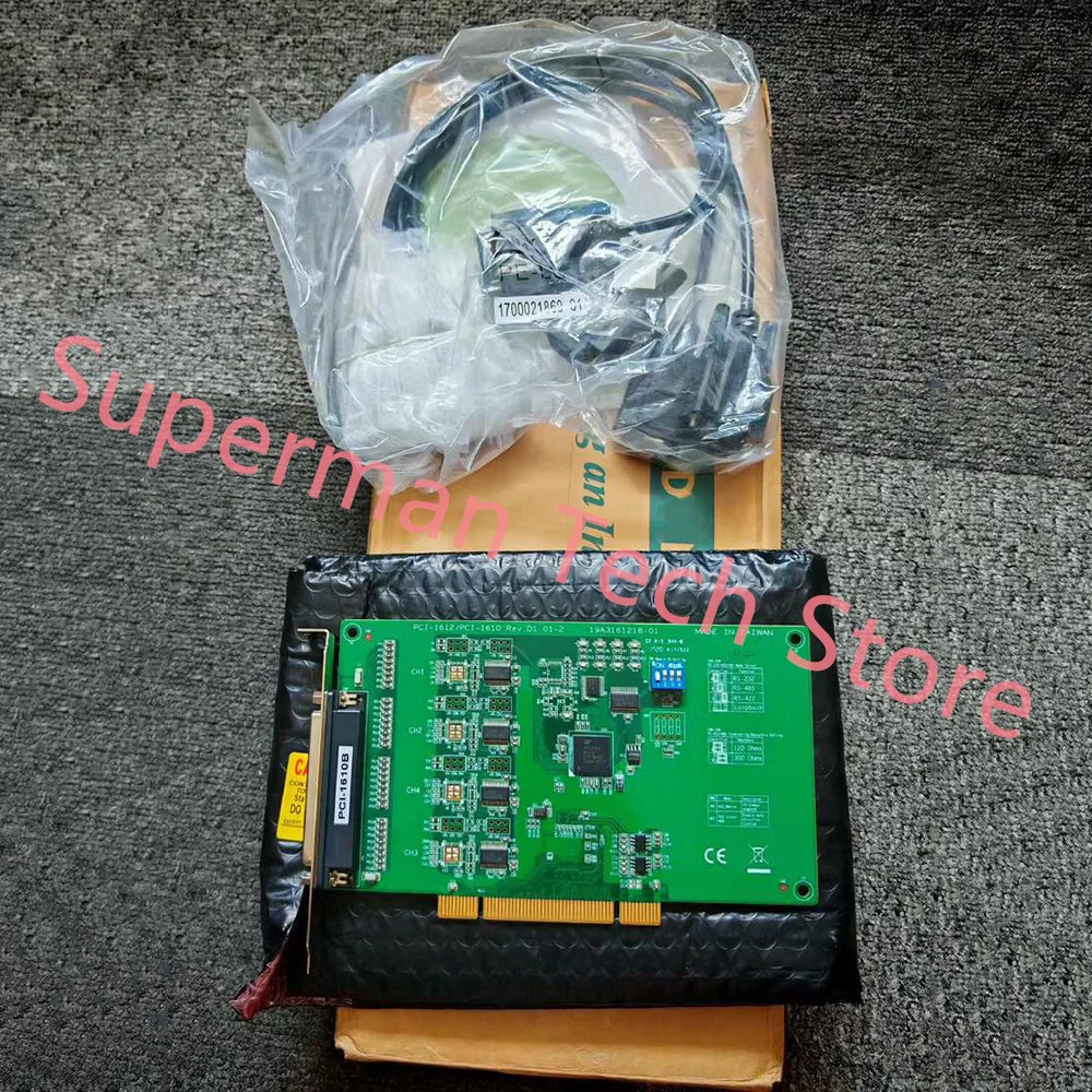 PCI-1610B 4-портовая RS232 с изолирующей коммуникационной картой кабеля DB9 для карты захвата Advantech (art.: 3920d22d96091) - 3920d22d96091