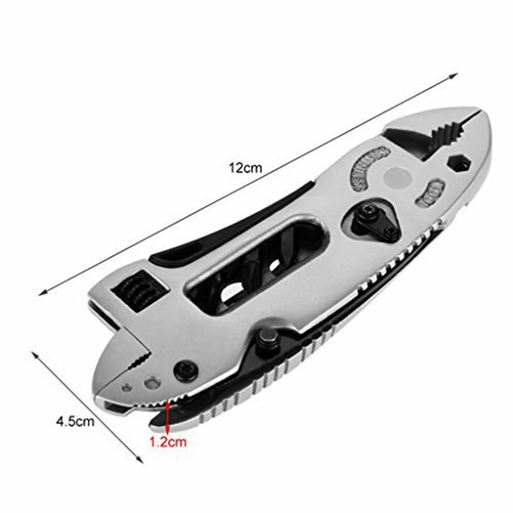 Карманные плоскогубцы нож отвертка резак для проволоки регулируемый гаечный
