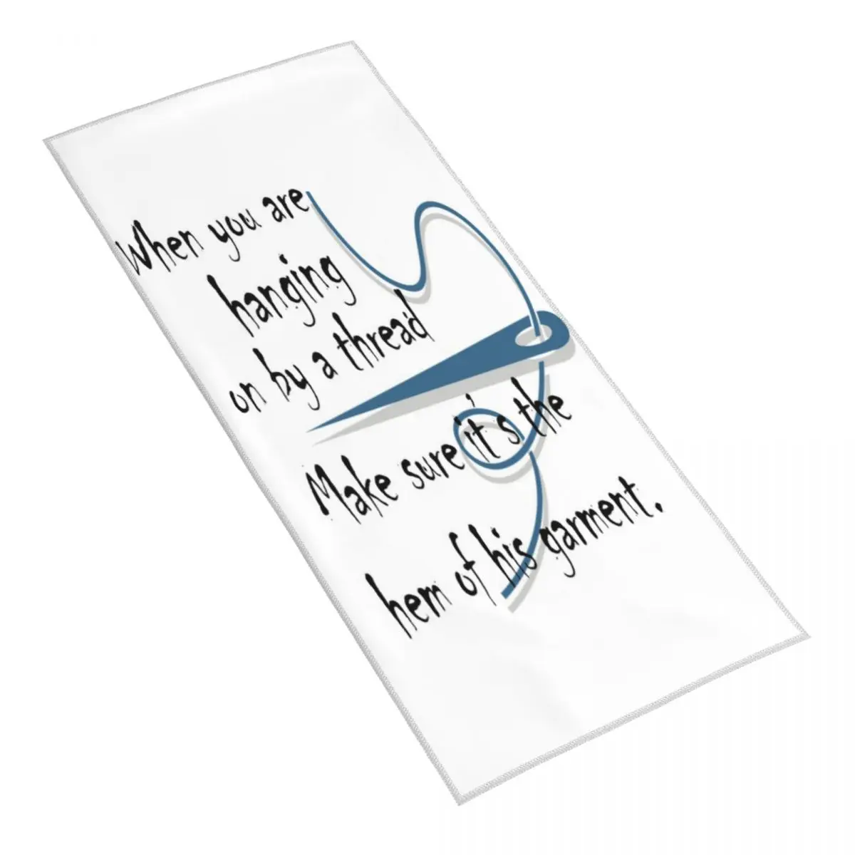 

Подол его одежды полотенце мягкое пляжное полотенце сувенир