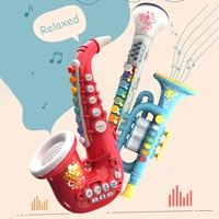 kids saxophone children toys trumpet simulation instrument musical toys clarinet early learning educational toy gift