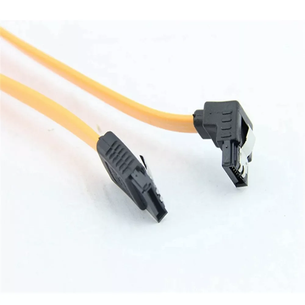 

Cable Laptop Data Cables 45CM SATA 3.0 III SSD Hard Drive Data Direct / Right Angle Cable SATA3 6Gb / s *O Dropshipping