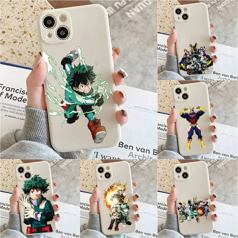 

My Hero Academia Shoto Todoroki Phone Case For Iphone 7 8 Plus X Xr Xs 11 12 13 Se2020 Mini Mobile Iphones 14 Pro Max Case