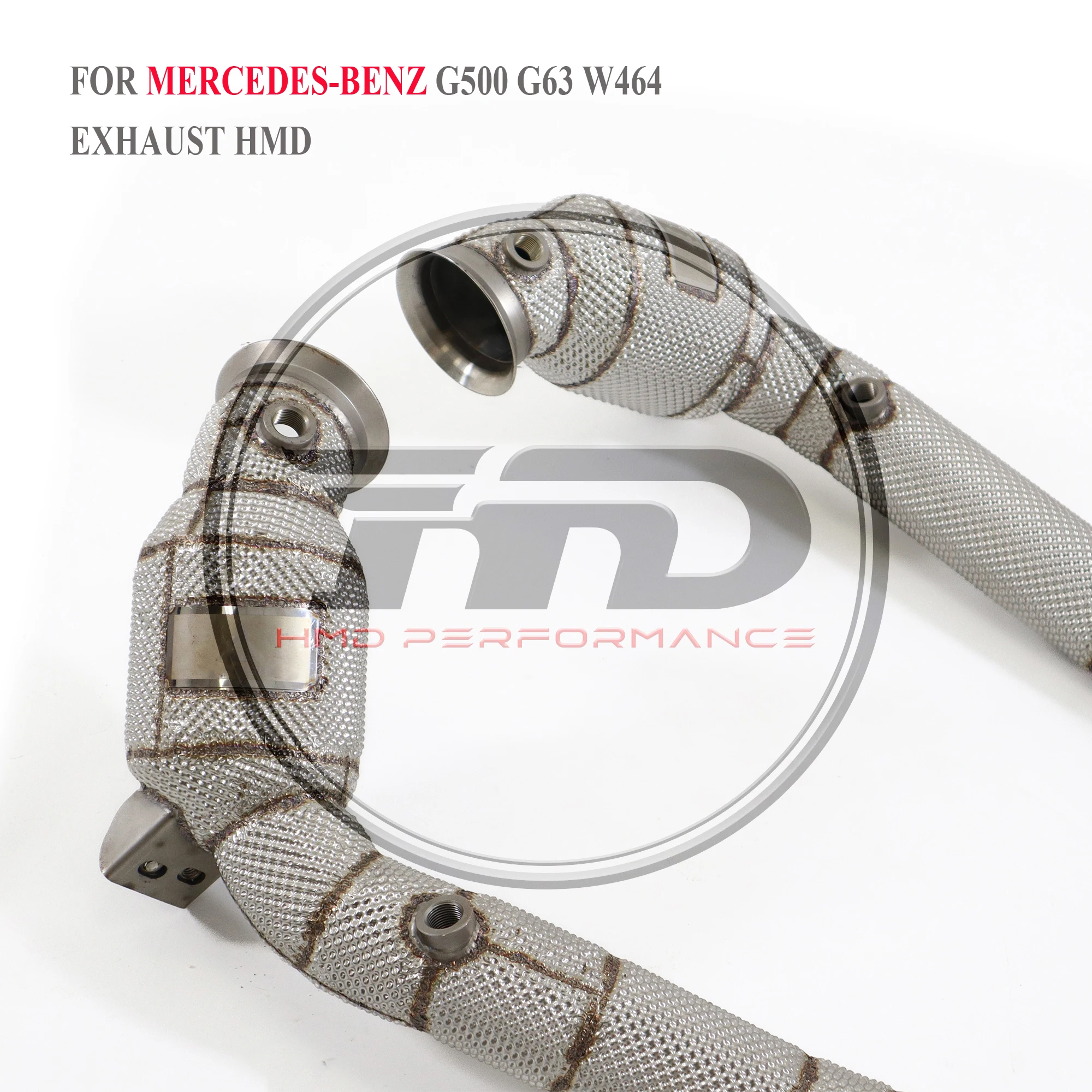 Выхлопная система HMD из нержавеющей стали водосточная труба с высокой