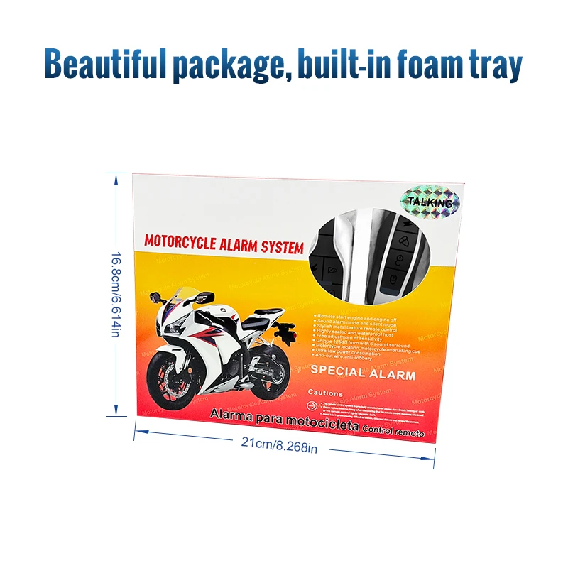 Водонепроницаемая система сигнализации для езды на мотоцикле 12 В дБ