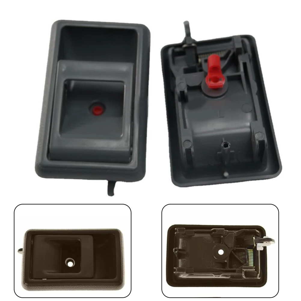 

Inner Interior Inside Door Handle Pair Set For Toyota Corolla Pickup Truck 69206-04010 69205-04010 Car Replacement Parts