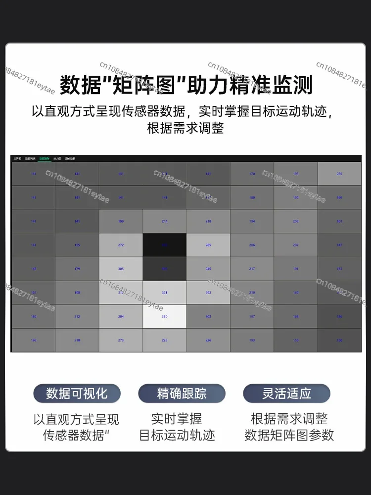 Многомерный лазерный датчик дальности 8×8 WT53L7RC