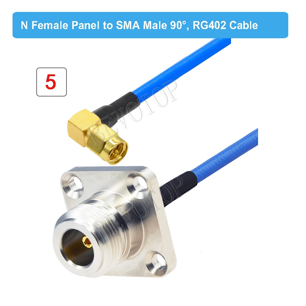 BEVOTOP BT1391-RG402 Коаксиальный кабель N-SMA 50 Ом