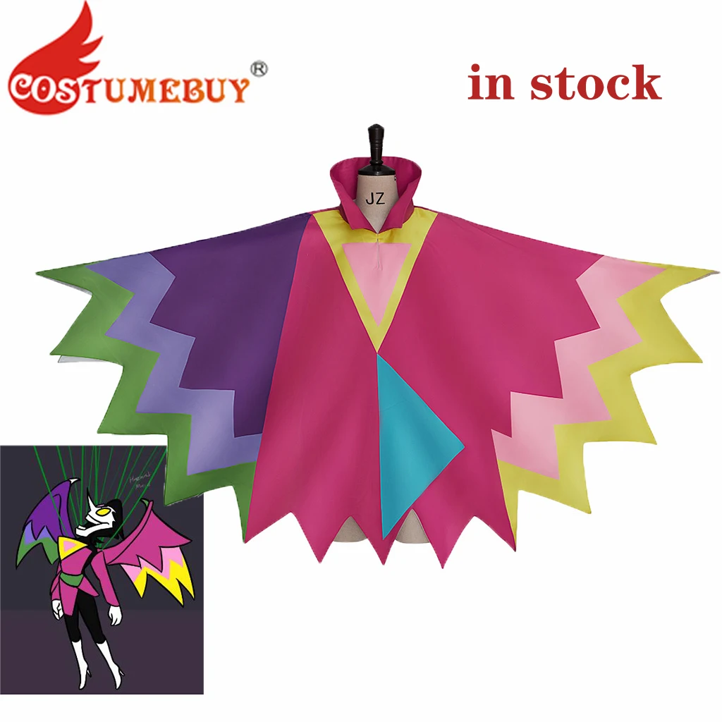

Deltarune Spamton Neo Cosplay Cloak Inspired Hoodie Cape Unisex Spamton Halloween Carnival Costume Colorful Rainbow Cape