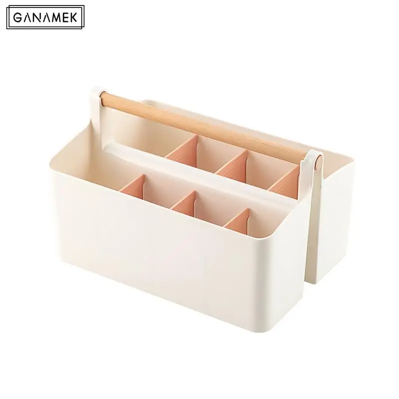 

Desktop Storage Box Children's Watercolor Pen Marker Pen Crayon Multi Grid Pen Holder Art Stationery Box