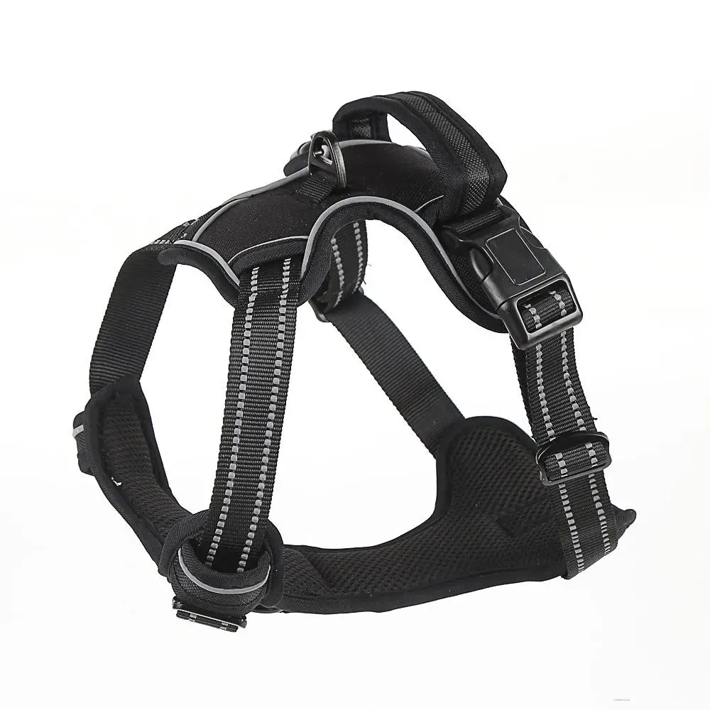 2021 New Reflective Comfortable Dog Chest Belt Vest-style Pet Leash
