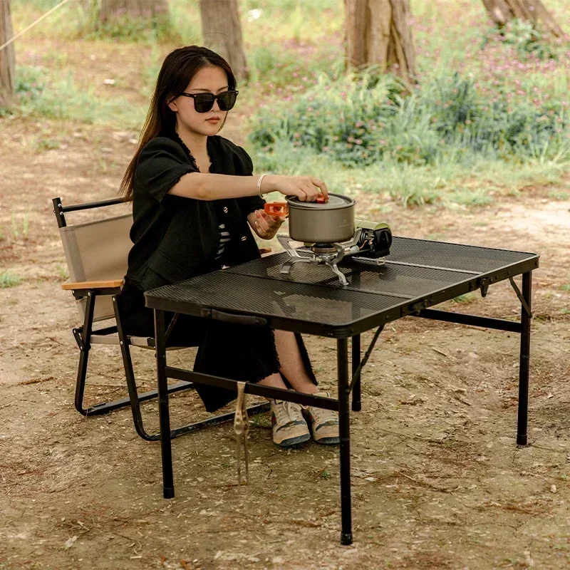 Mounthike уличный складной стол из алюминиевого сплава портативный с регулируемой