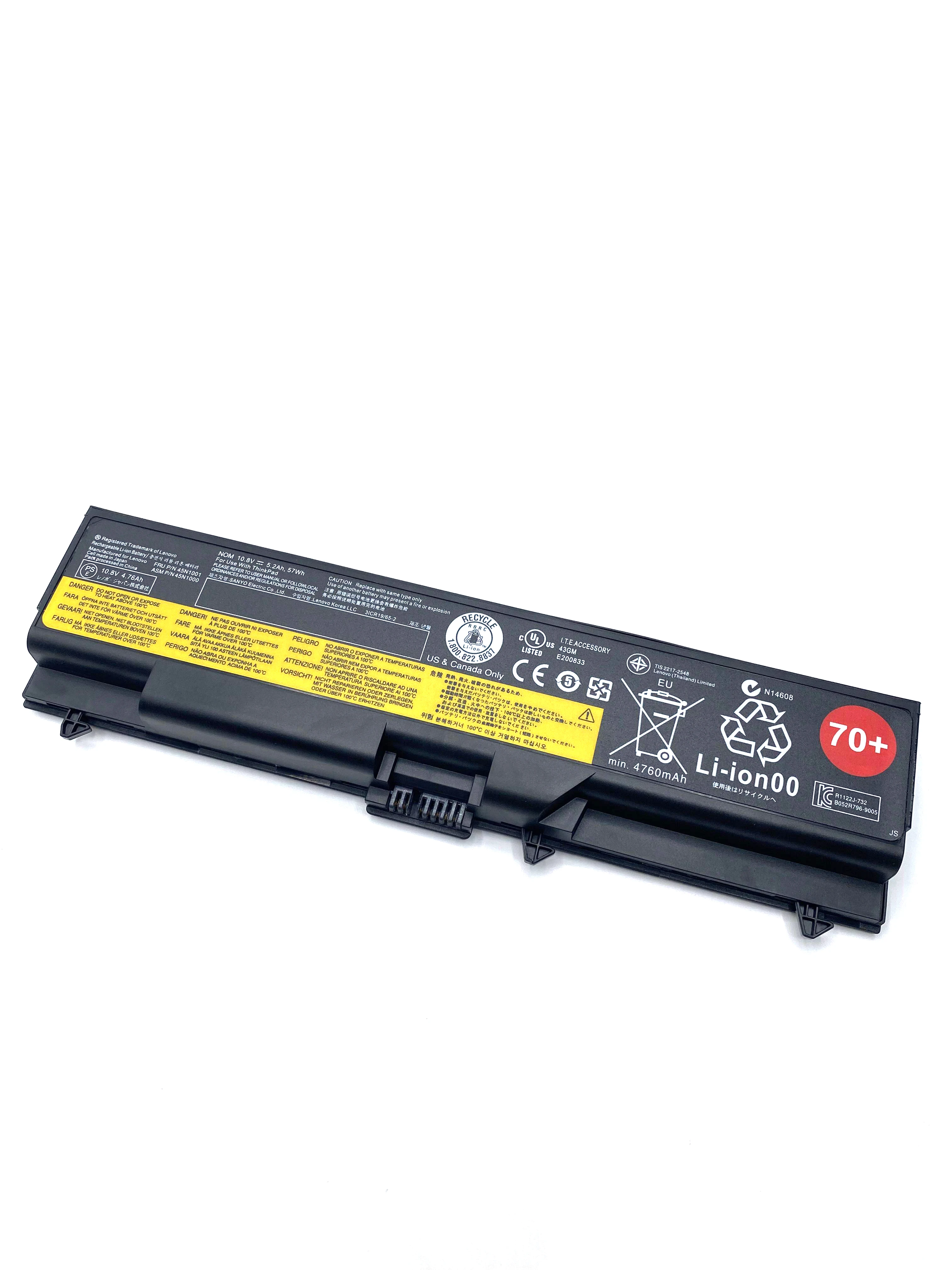 Аккумулятор для ноутбука Lenovo ThinkPad T430 T430I T530 T530I W530 SL430 SL530 L430 L530 45N1104 45N1105 45N1003