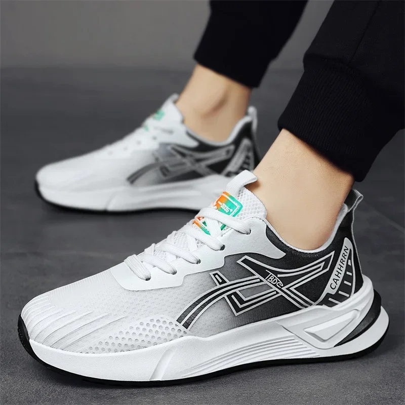 

Spring men's shoes new mesh casual sports shoes men's increased climax shoes men breathable old daddy shoes students