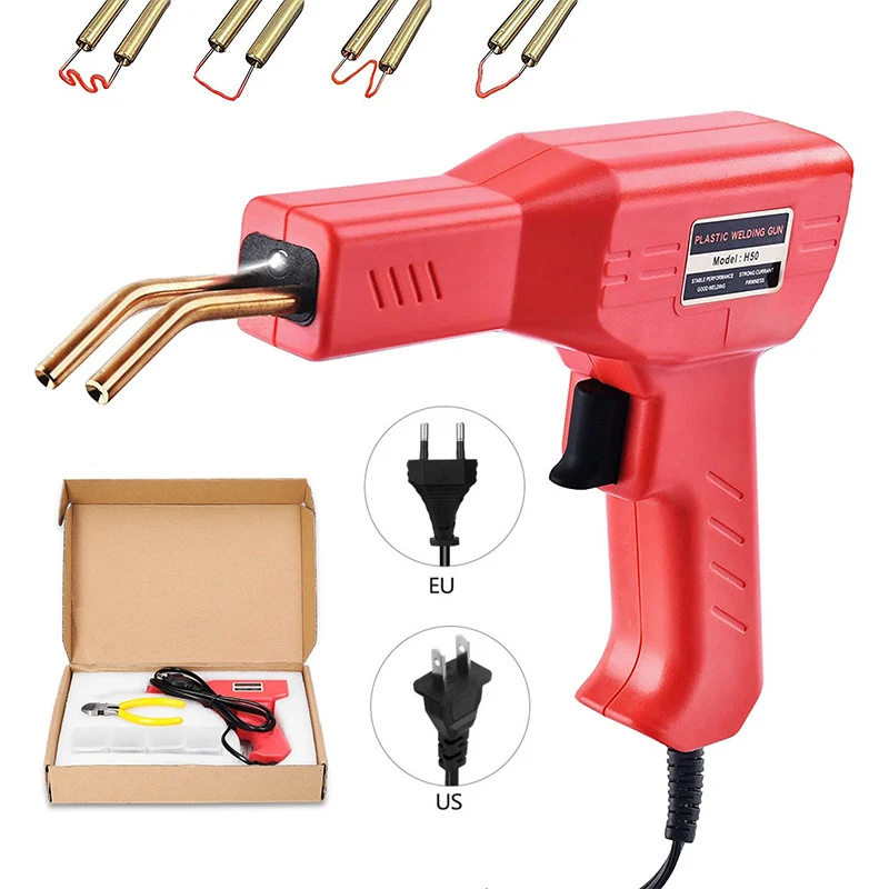 

Tools Repairing For Hot Gun Welding Car Repair Plastic Staple Welder Machine Soldering Plastic Bumper Iron Machine Stapler